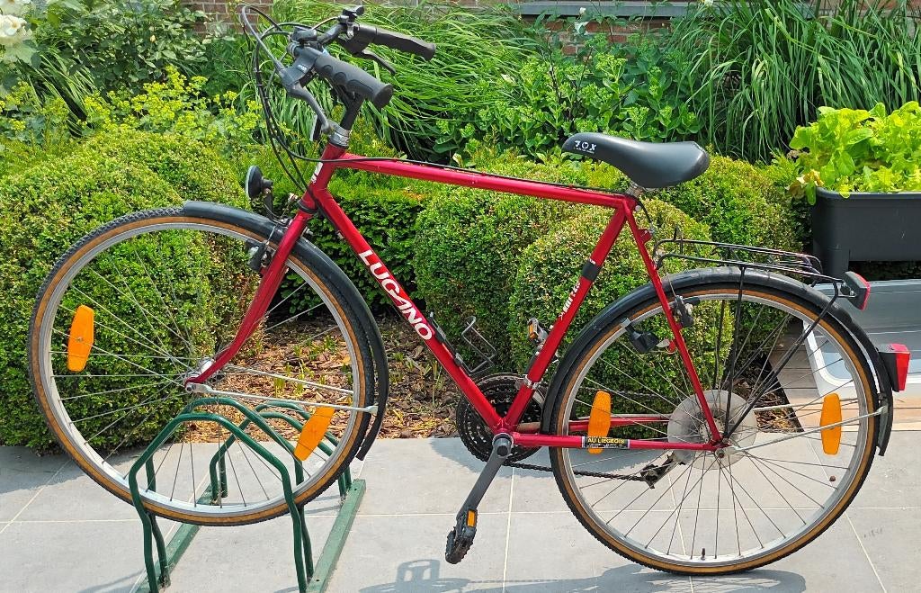 Vélo de ville Lugano Vintage - Grande Taille (XL) - Shimano, Autres marques, Vitesses, 65 cm ou plus, Enlèvement