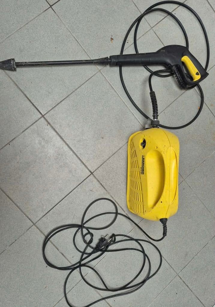 Karcher hogedrukreiniger, Tuin en Terras, Hogedrukreinigers, Ophalen, Gebruikt