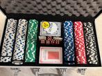 NIEUW - complete pokerset met kaarten, dobbelstenen en chips, Vijf spelers of meer, Ophalen, Nieuw