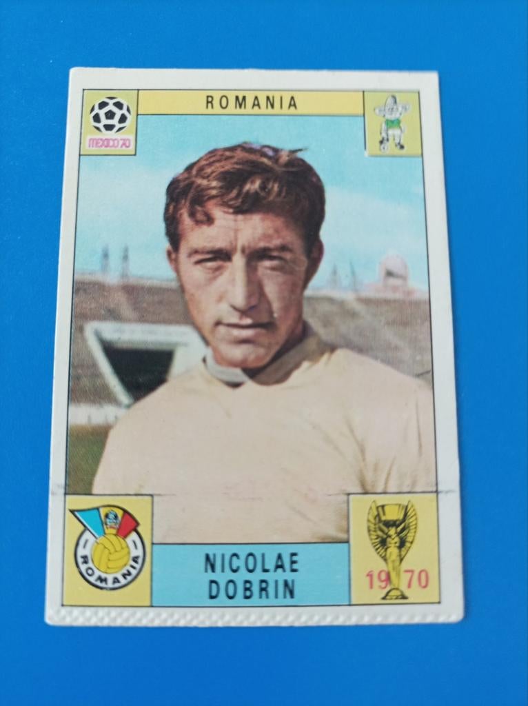 Panini Mexico 70 Nicolae Dobrin Roemenië, Ophalen of Verzenden