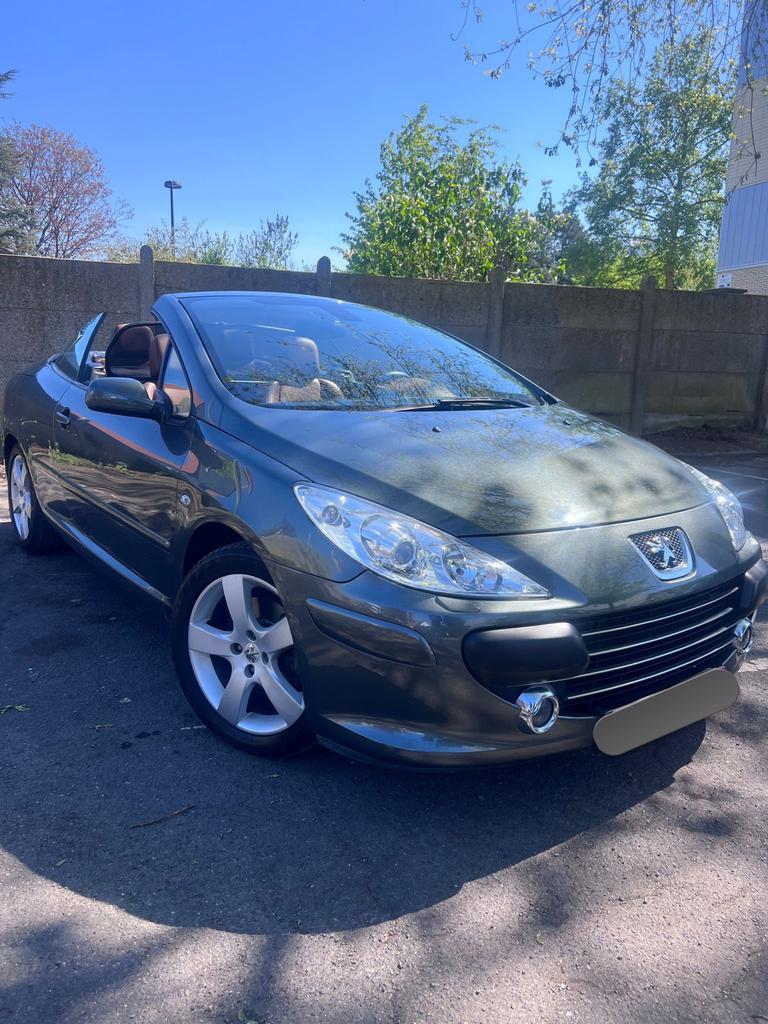 307 CC 1st eigenaar/ 2.0 hdi/ JBL LUXE/ prêt a être immatr, Auto's, 100 kW, Sound system, Cabriolet, Leder