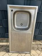 Te Koop RVS Wastafel in goede staat., Enlèvement ou Envoi, Comme neuf