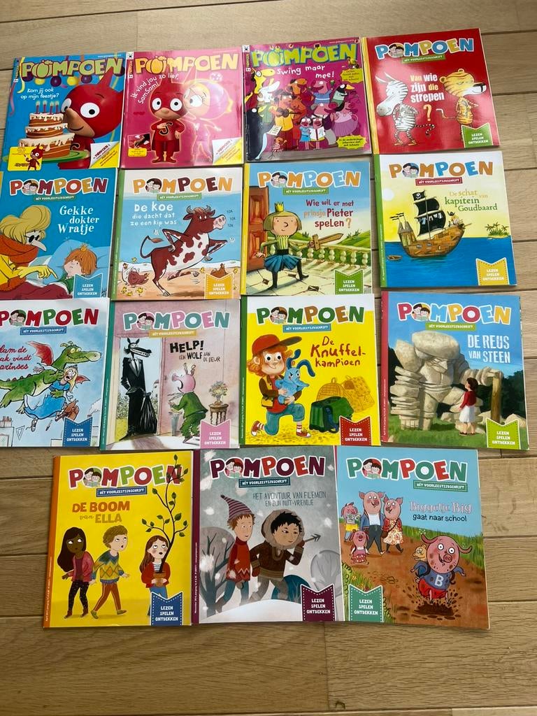 Kleutertijdschrift pompoen, Ophalen of Verzenden, Zo goed als nieuw