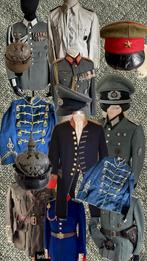 Uniform uniformen kepies helm 1870 wo1 wo2, Verzamelen, Ophalen of Verzenden