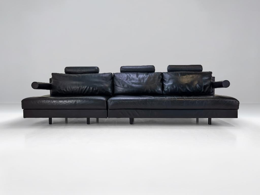 “Sity” sofa – B&B Italia – design door Antonio Citterio, 250 tot 300 cm, Ophalen of Verzenden, Zo goed als nieuw, Rechte bank