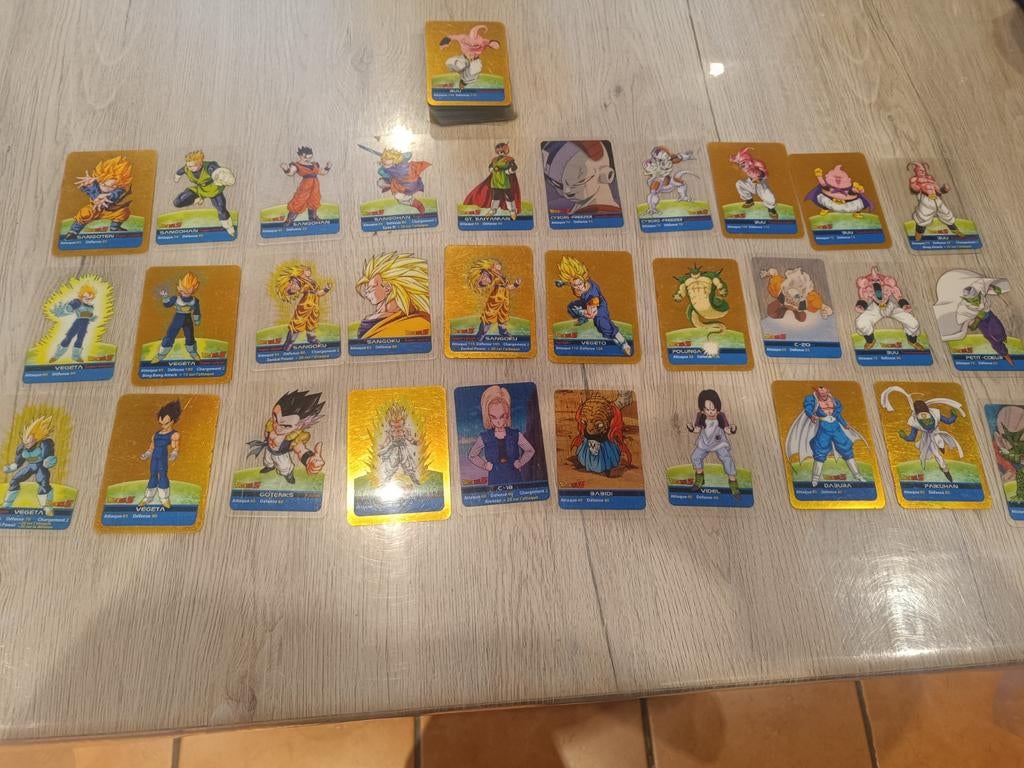 Carte dragon ball, Enlèvement