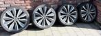 Jantes d'origine 225/35ZR19 avec pneus 4 saisons, Pneus et Jantes, Véhicule de tourisme, Utilisé, 225 mm