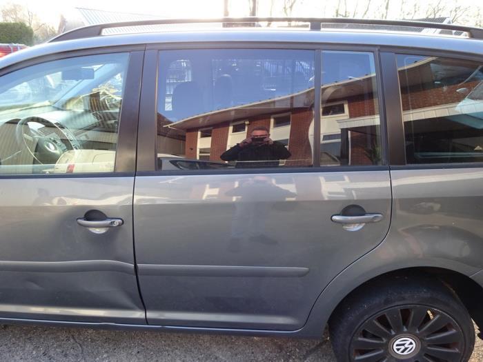 Portière 4portes arrière gauche d'un Volkswagen Touran (LD, Volkswagen, -, 3 mois de garantie, Utilisé