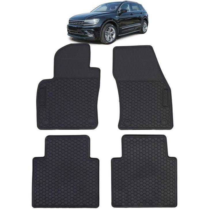 Rubber Automatten Geschikt Voor Volkswagen Tiguan II Vanaf 2, Auto diversen, Tuning en Styling, Verzenden
