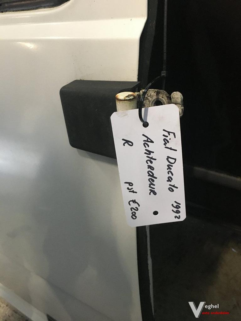 Fiat Ducato 1992 Diesel  Achterdeur Links ( roestvrij ), Auto-onderdelen, Carrosserie, Achterklep, Achter, Gebruikt, Ophalen