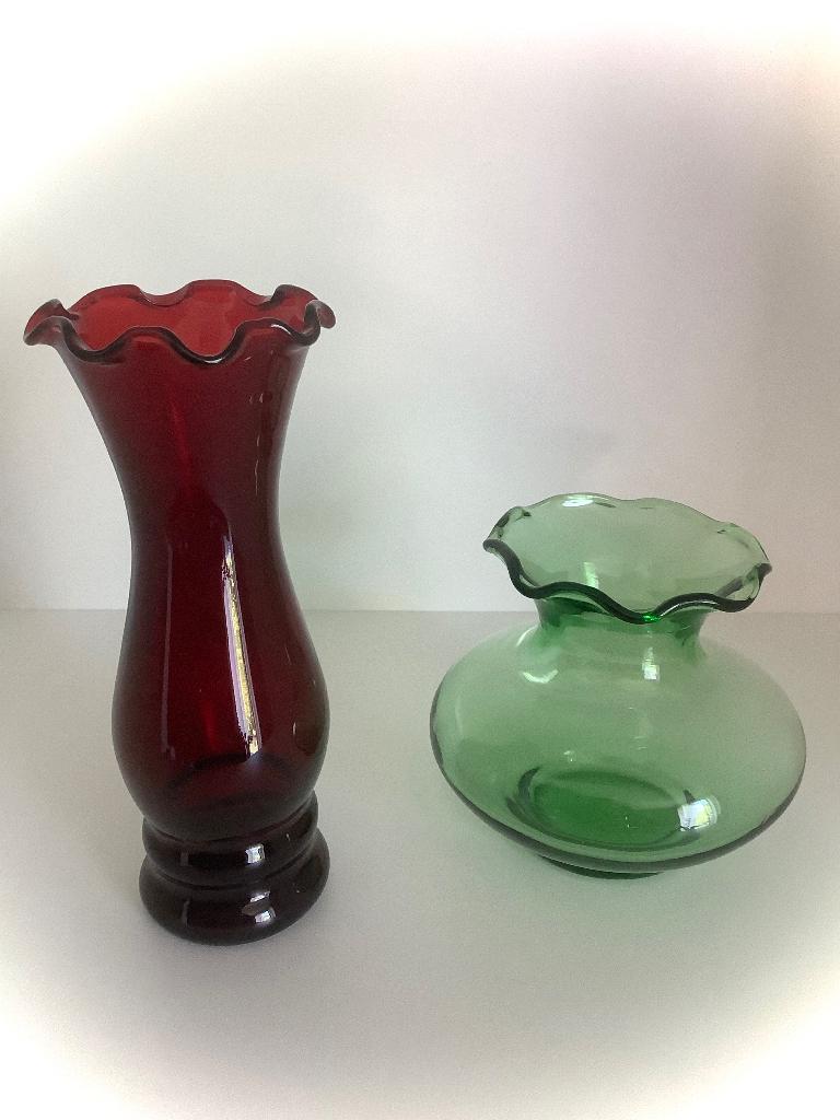 VINTAGE ANCHOR HOCKING VAASJES (AMERIKA) .jaren 50., Ophalen