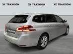 Peugeot 308 SW Style, Auto's, Euro 6, 1199 cc, USB, Zilver of Grijs