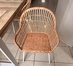 URGENT - Chaises IKEA en rotin, Enlèvement ou Envoi, Comme neuf, Métal