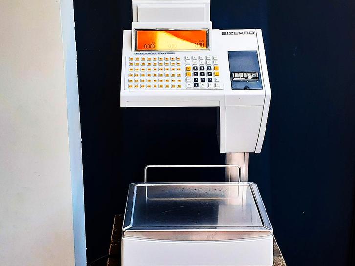 weegschaal  BIZERBA, Elektronische apparatuur, Weegschalen, Zo goed als nieuw, Digitaal, Winkelweegschaal, 1 tot 500 gram, 10 tot 50 kg