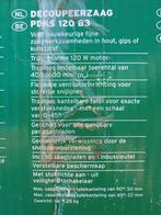 Elektrische figuurzaag, Ophalen