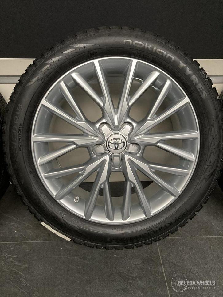 18” originele Toyota C-hr velgen + winterbanden 5x114.3 TPMS, Auto-onderdelen, Banden en Velgen, Banden en Velgen, Winterbanden