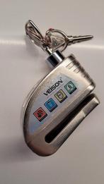 Remschijfslot met alarm voor motoren., Motos, Accessoires | Cadenas, Enlèvement