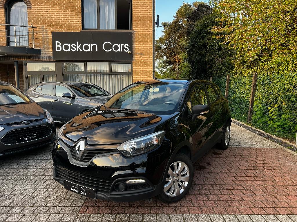 Renault Captur 0.9TCE/M2017/66.000KM/AIRCO/12M GARANTIE, Auto's, Stof, Zwart, Electronic Stability Program (ESP), Handgeschakeld