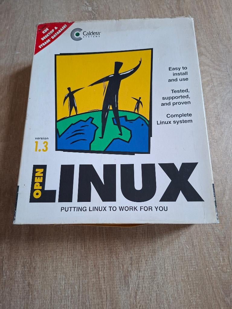 Caldera Systems Linux 1.3, Computers en Software, Ophalen, Gebruikt