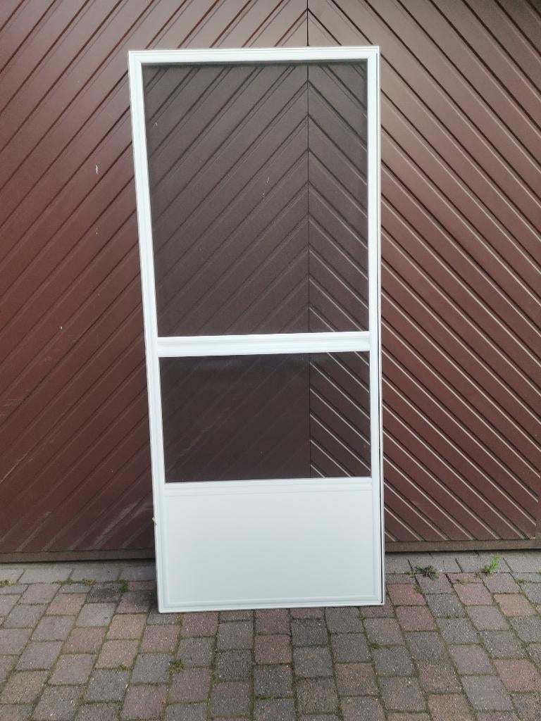 Vliegendeur, Bricolage & Construction, Fenêtres & Moustiquaires, Porte moustiquaire, Comme neuf, Synthétique, Enlèvement