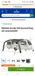 Sunroof 330 opblaasbare luifel, Ophalen