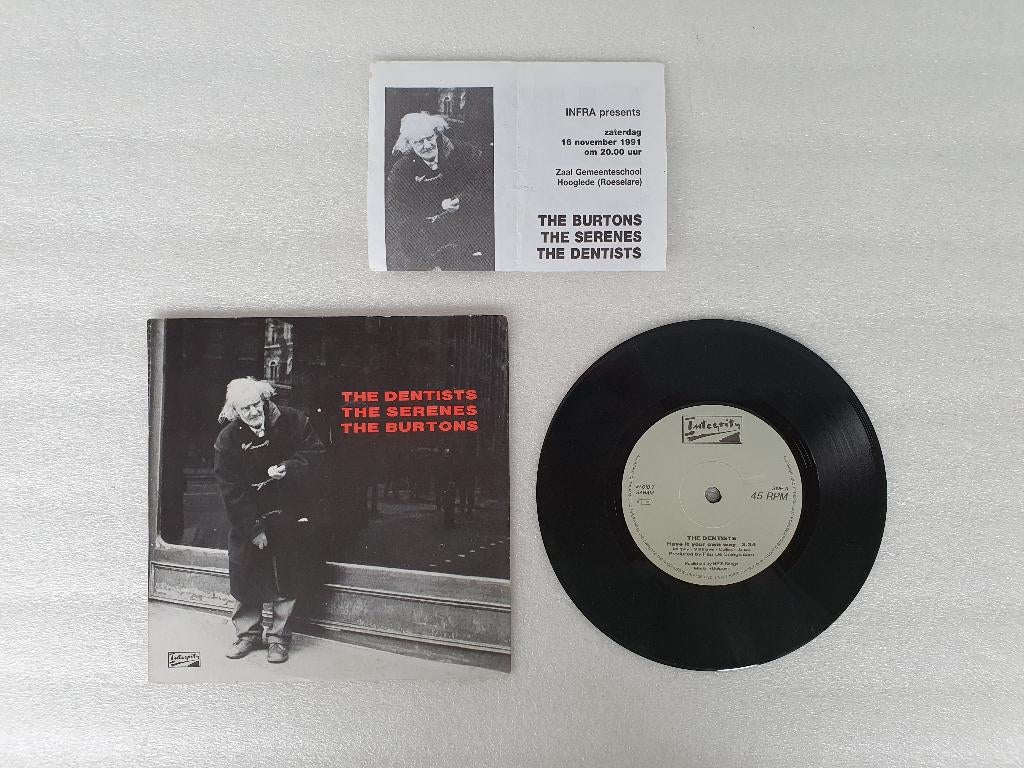 LP The Dentists/The Serenes/The Burtons, Cd's en Dvd's, Vinyl Singles, Gebruikt, Single, 7 inch, Ophalen of Verzenden