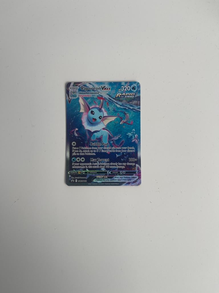 Vaporeon vmax SWSH182, Ophalen of Verzenden, Nieuw