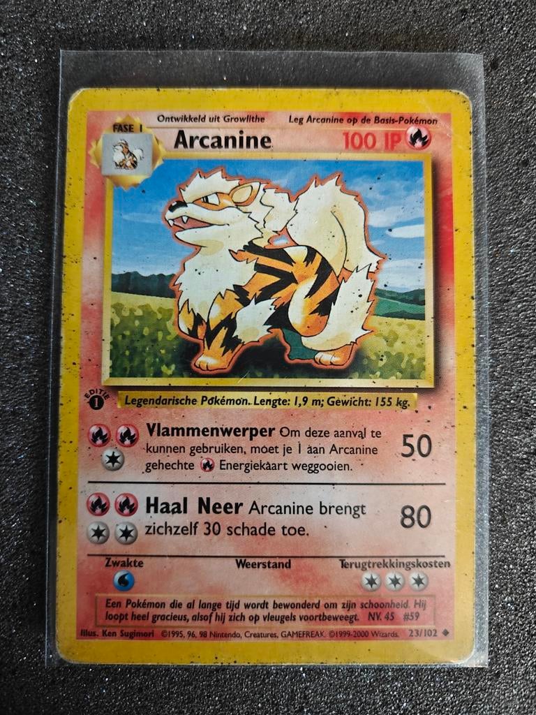 Poor Arcanine 1ère édition néerlandaise, Enlèvement ou Envoi
