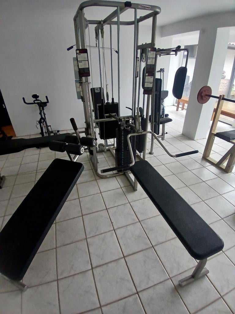 Fitnes toestel, Sports & Fitness, Équipement de fitness, Bras, Jambes, Pectoraux, Dos, Enlèvement