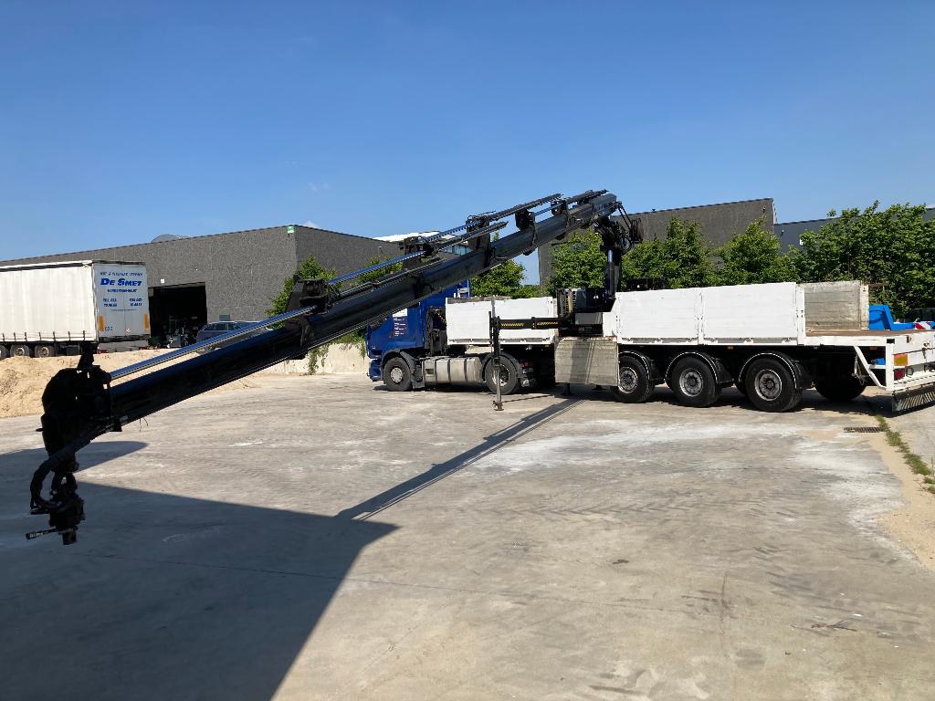 oplegger, kraan, hiab, palfinger, fly jib, kennis, laadkraa, Autos, Autos Autre, Entreprise, Blanc