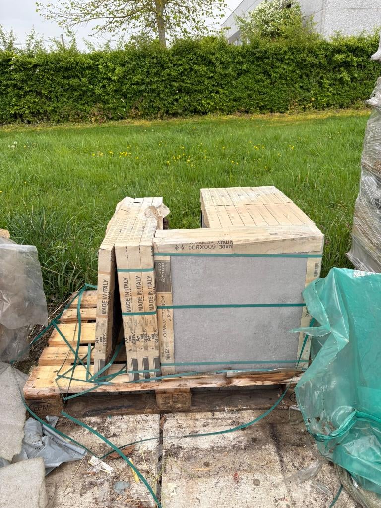 tegels, Tuin en Terras, Ophalen, Keramiek, Nieuw, 10 m² of meer