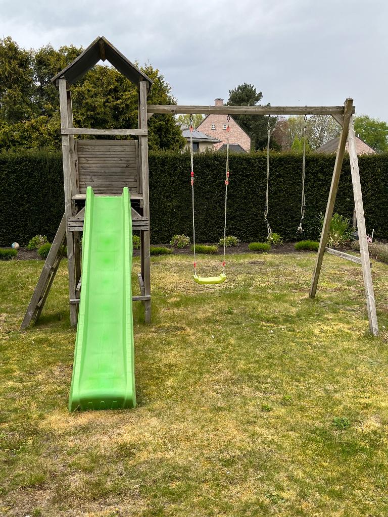 Speeltoren, Enfants & Bébés, Jouets | Extérieur | Aires de jeux, Toboggan, Balançoire, Enlèvement