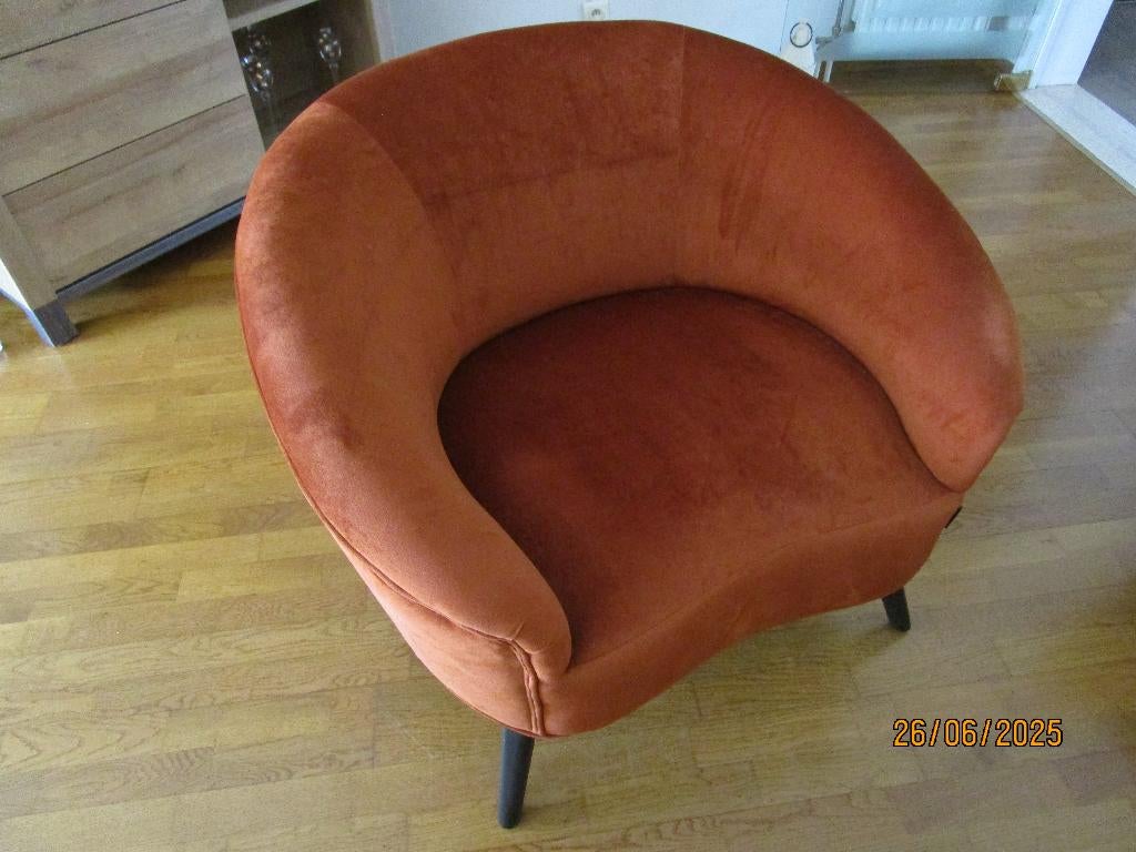 fauteuil, Ophalen, Gebruikt, Stof