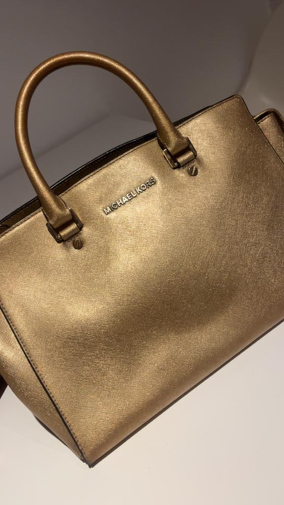 Michael kors handtas, Ophalen of Verzenden, Gebruikt, Overige kleuren, Handtas