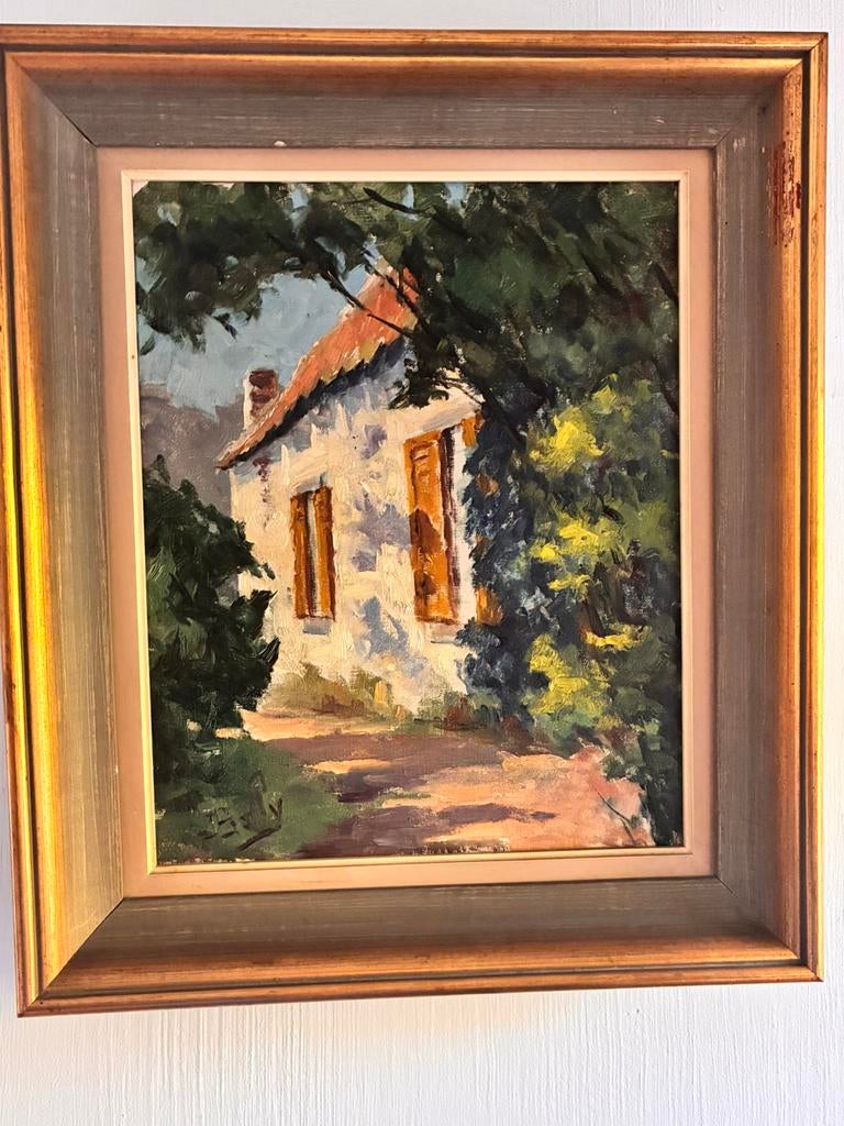 Deux tableaux de Jenny Bolly, Enlèvement ou Envoi