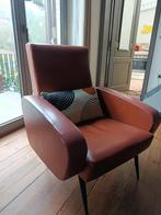 Fauteuil vintage 1950-1960, Enlèvement, Utilisé, Cuir
