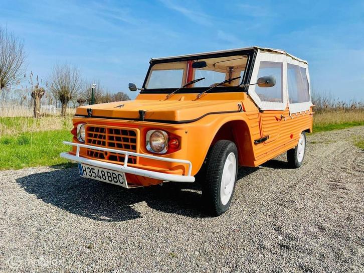 Mehari orange 4 pers. 10-1978 11.641 km | import Spanje, Autos, Citroën, Entreprise, Achat, Autres modèles, Toit ouvrant, Essence