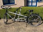 Tandem Venturelli, Fietsen en Brommers, Fietsen | Tandems, Ophalen, Vering, 61 cm of meer, Zo goed als nieuw