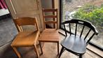 Verschillende soorten stoelen, Huis en Inrichting, Ophalen, Gebruikt, Bruin, Tijdloos