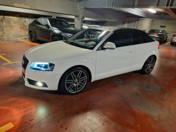 Audi a3 8p cabriolet 1.8tfsi, Autos, Audi, Particulier, Bluetooth, Vitres électriques, Intérieur cuir, Caméra, Électrique, Cabriolet
