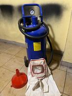 Zandstralen 20 liter met accessoires, Ophalen of Verzenden, Zo goed als nieuw