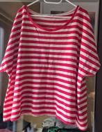 Streepjes t-shirt Paprika Maat 54, Paprika, Enlèvement ou Envoi, Comme neuf, Chemise ou Top