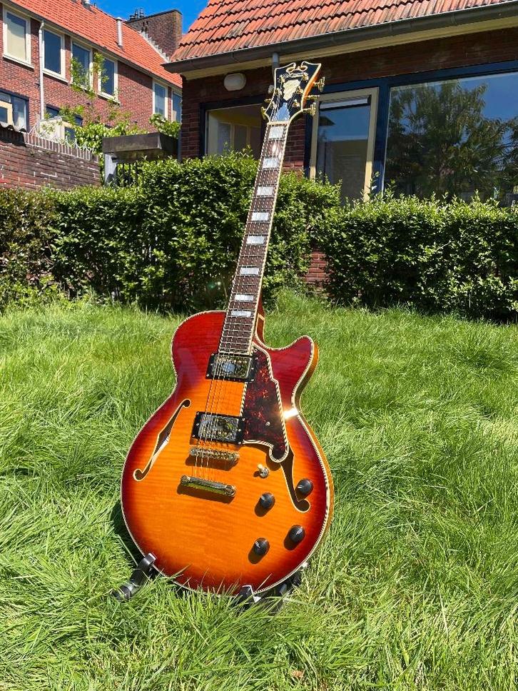 D'Angelico Excel SS Elektrische gitaar met kofer, Muziek en Instrumenten, Snaarinstrumenten | Gitaren | Elektrisch, Zo goed als nieuw