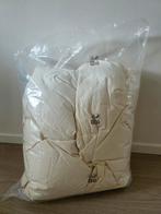 Plaid en duvet véritable 140x200 cm, Enlèvement, Couverture ou Couette, Blanc, Une personne