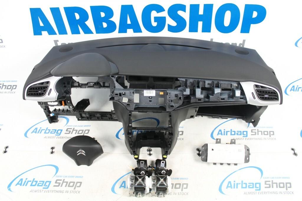 Airbag kit - Tableau de bord noir Citroen C3 (2009-2016)