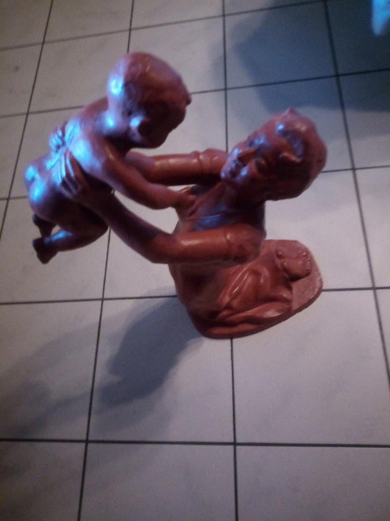 terracotta beeld, Antiquités & Art, Art | Sculptures & Bois, Enlèvement, Statue