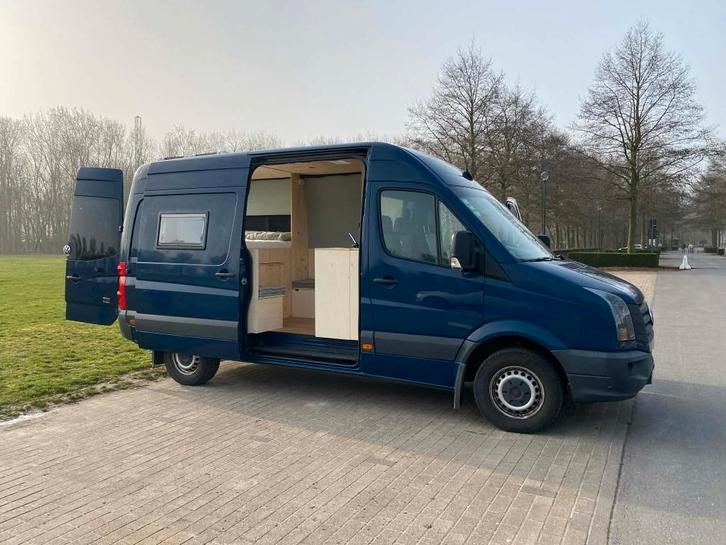 Camping-car Volkswagen Crafter L2H2, Autos, Camionnettes & Utilitaires, Particulier, ABS, Air conditionné, Alarme, Phares antibrouillard