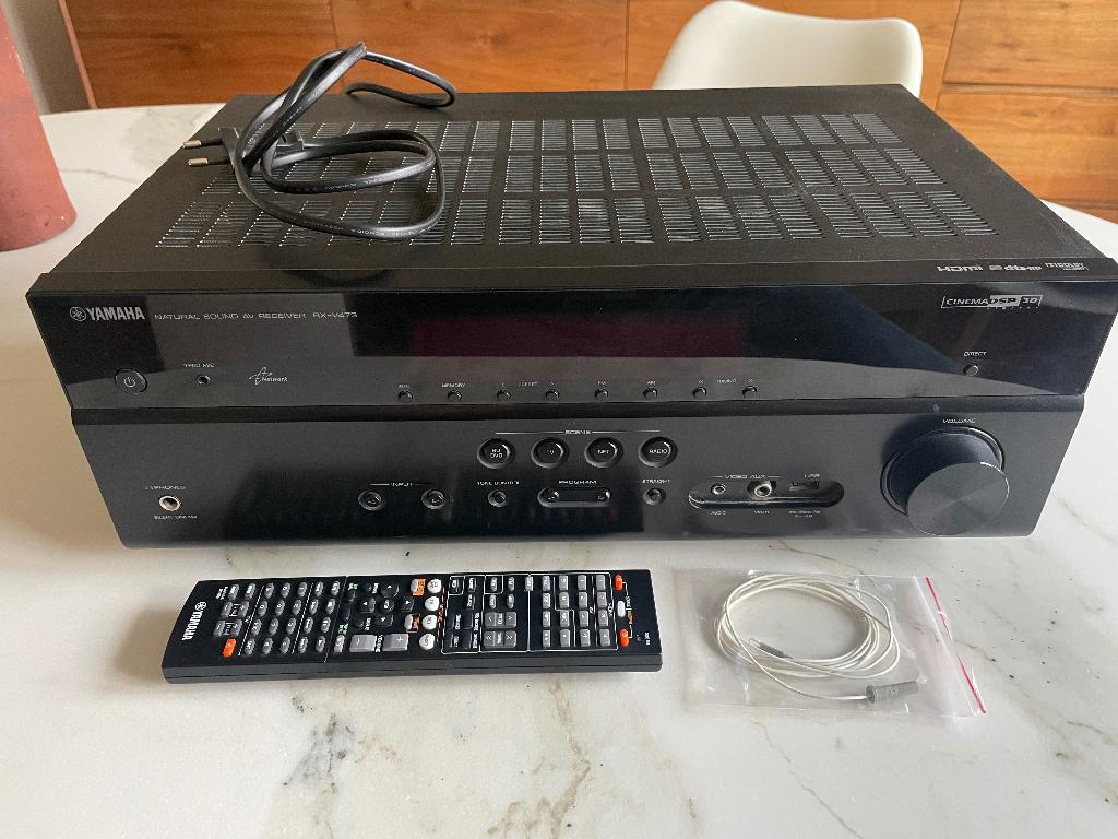 Ampli 5.1 Yamaha RX-V473, Yamaha, 60 à 120 watts, Enlèvement, Utilisé