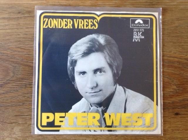 single peter west, Cd's en Dvd's, Vinyl Singles, Single, Nederlandstalig, 7 inch, Ophalen of Verzenden