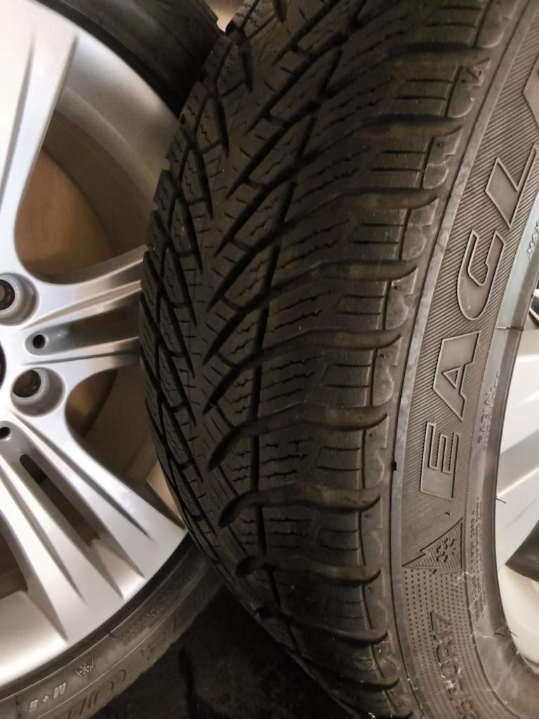 Winterbanden +velgen bmw, Auto-onderdelen, Ophalen, Velg(en), 17 inch, Winterbanden